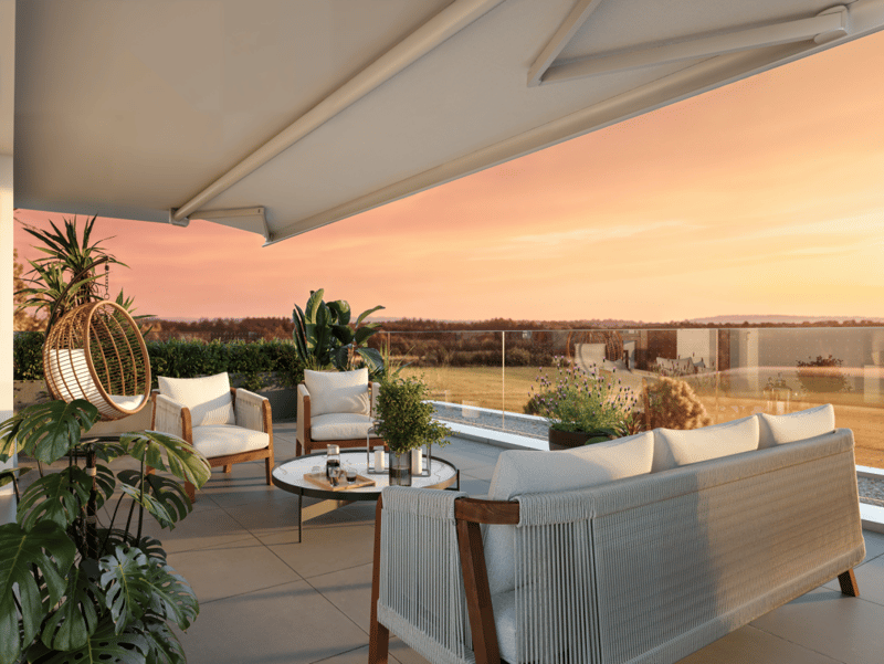 Terrasse Attikawohnung 101