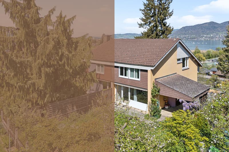 Alpen- und Seepanorama in Ihrem 5 Zimmer Doppeleinfamilienhaus (1)