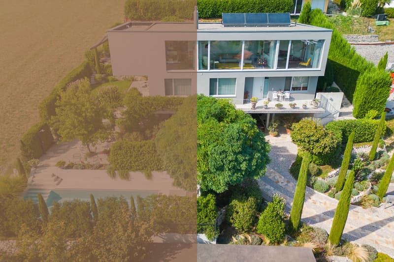 Lichtdurchflutetes Architekten-Einfamilienhaus mit exklusiver Poollandschaft und hoher Privatsphäre (1)