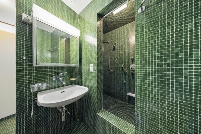 Badezimmer mit Dusche