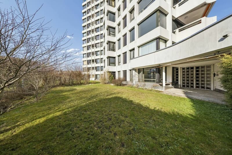Garten mit Sitzplatz