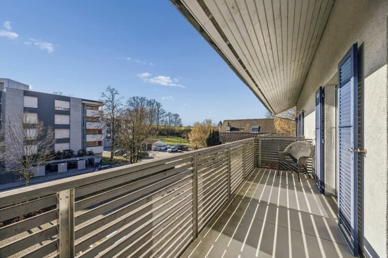 Sonniger Balkon