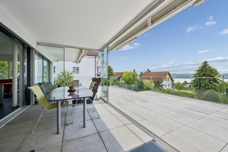 Terrasse mit Sitzplatz