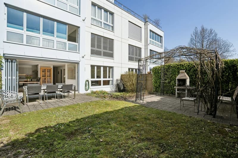 Gartenfläche mit optimaler Besonnung
