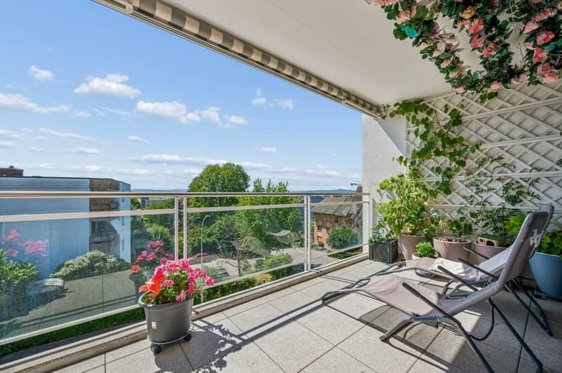 Gedeckter Balkon