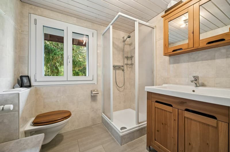 Nasszelle mit Dusche