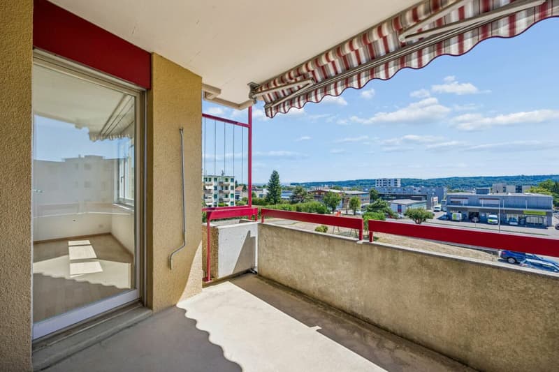 Balkon mit schöner Weitsicht
