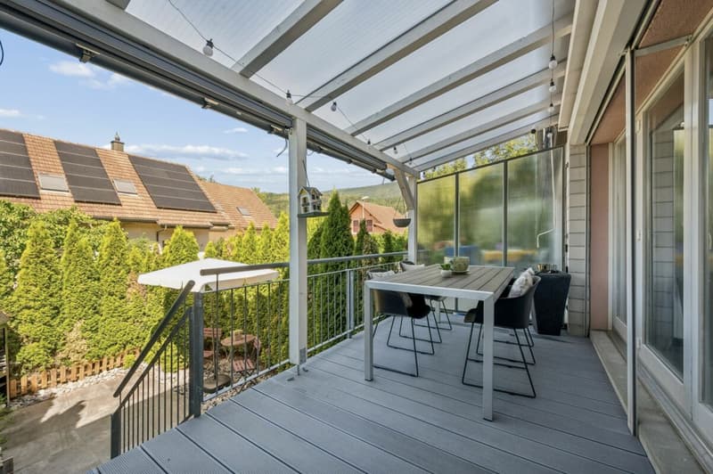 Gedeckte Terrasse