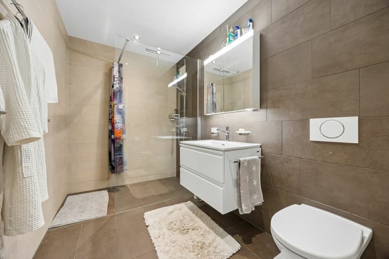 Nasszelle mit Dusche
