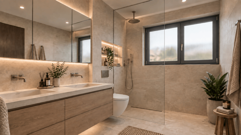 KI-Beispiel: Badezimmer