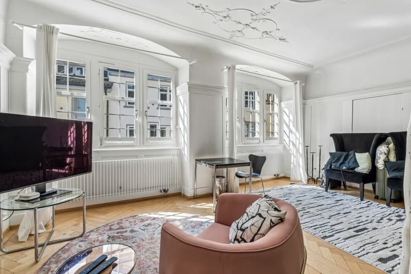 Helles, offenes Wohnzimmer