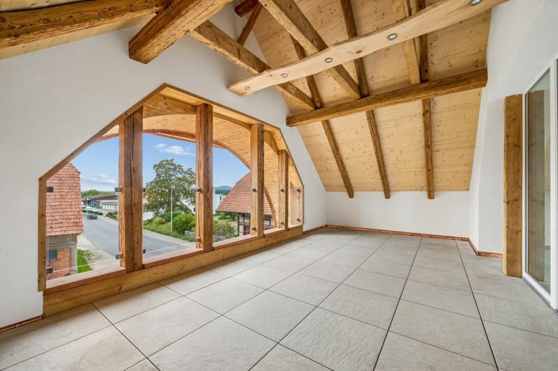 Loggia im Dachgeschoss