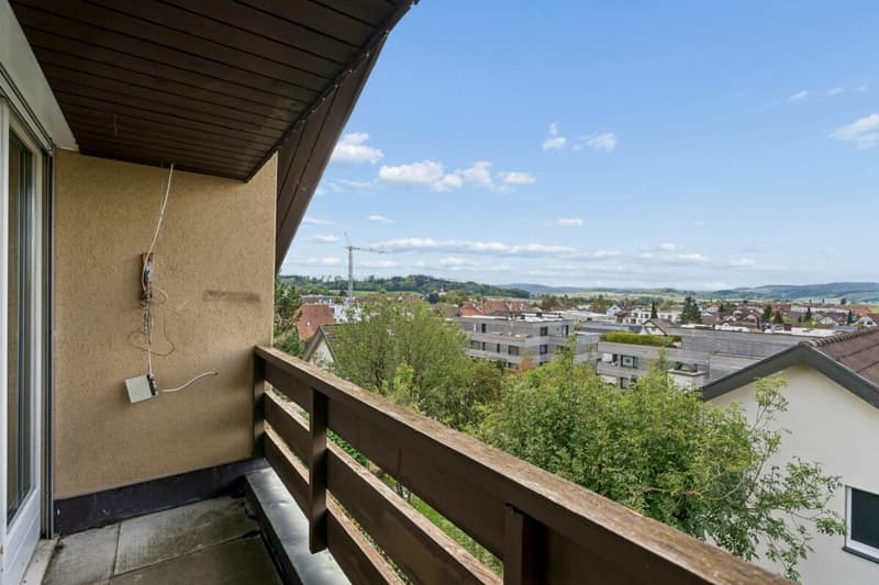 Balkon mit Weitsicht