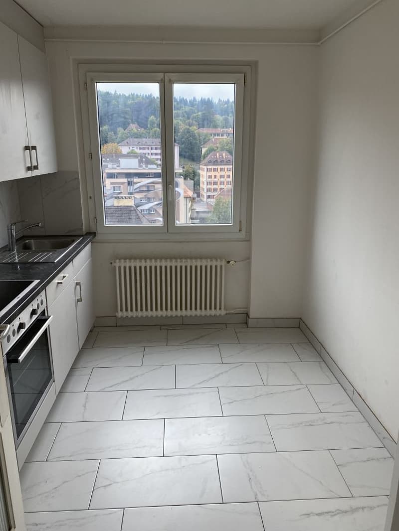 Charmantes 2-Zimmer-Wohnung mit Stadtblick in Le Locle (2)