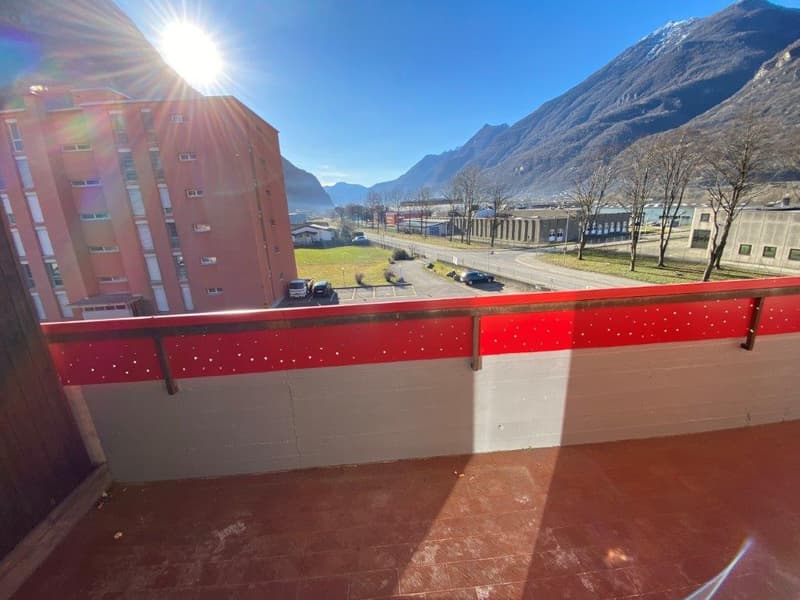 Helles 2-Zimmer-Wohnung mit Balkon und Bergblick in Biasca (6)