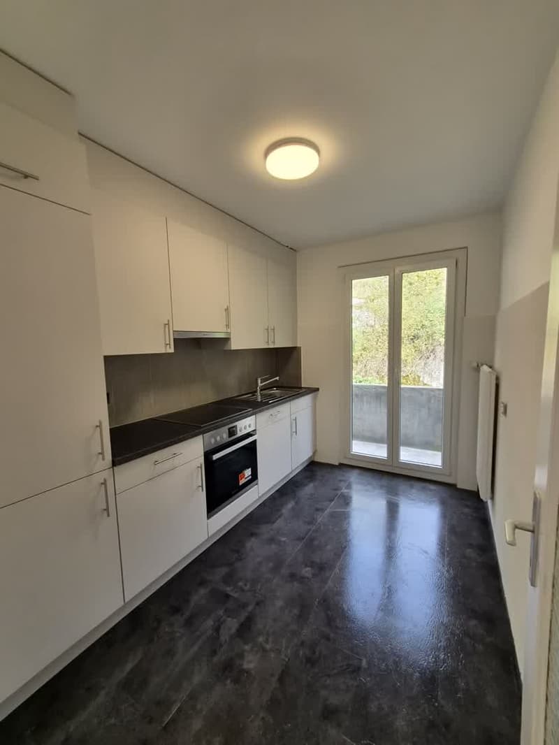 Appartement 4 pièces rénové avec balcon – La Chaux-de-Fonds (1)
