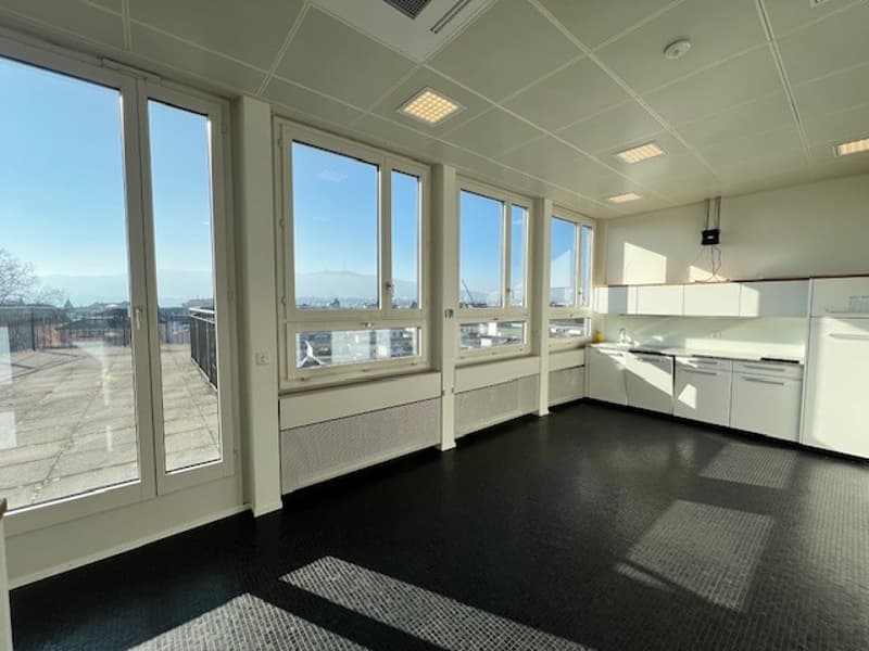 Espace de bureau lumineux et moderne avec terrasse exclusive dans le Seefeld de Zurich (6)
