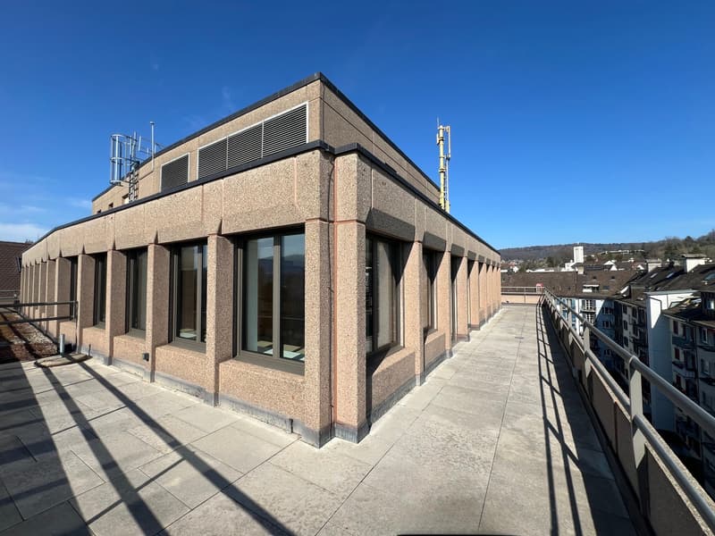 All in One - Own Business House plug & work - with Terrace and many Parking Spaces (8)