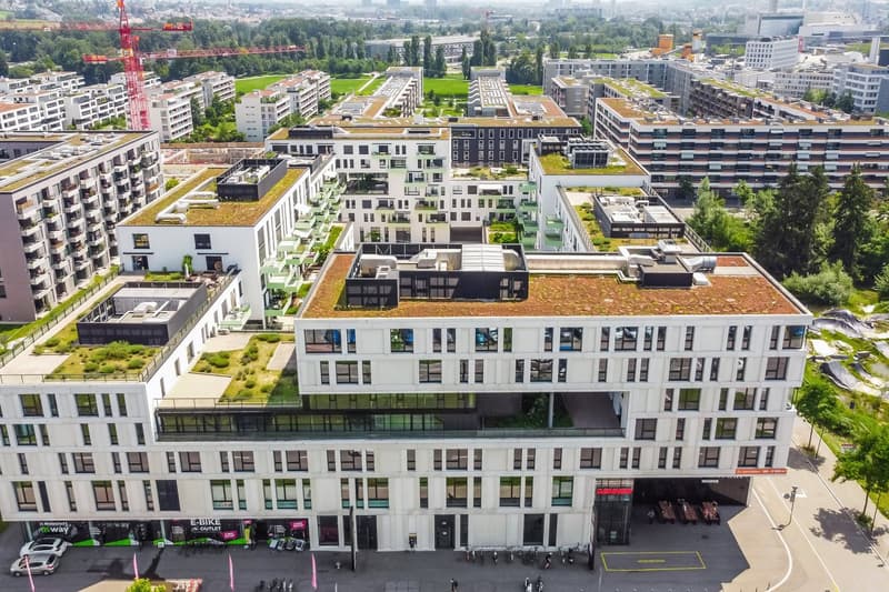 Neue bezugsbereite Büroflächen - grosszügige Balkone - Parkplätze (4)