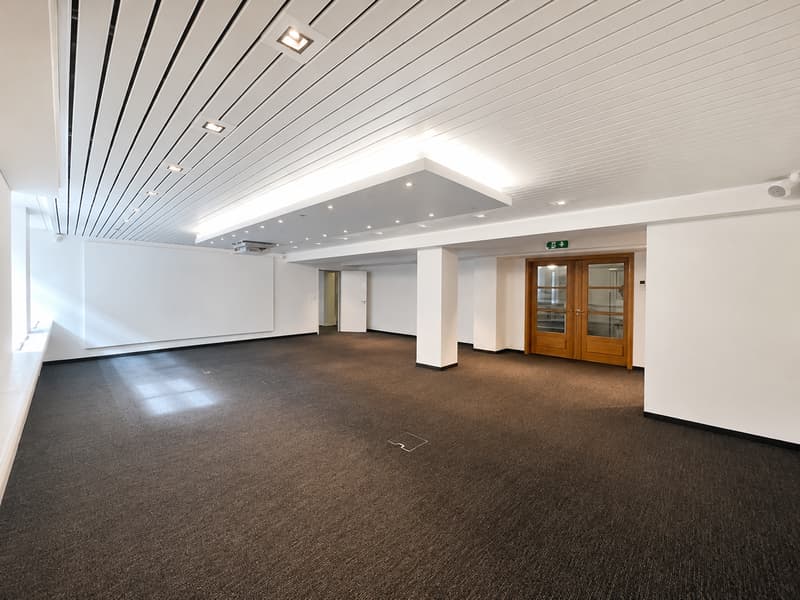 Bezugsbereiter Büroraum beim Bahnhof Zürich Enge (1)