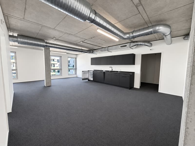 Bezugsbereite Büros mit exklusivem Balkon im Wright-Place. (3)