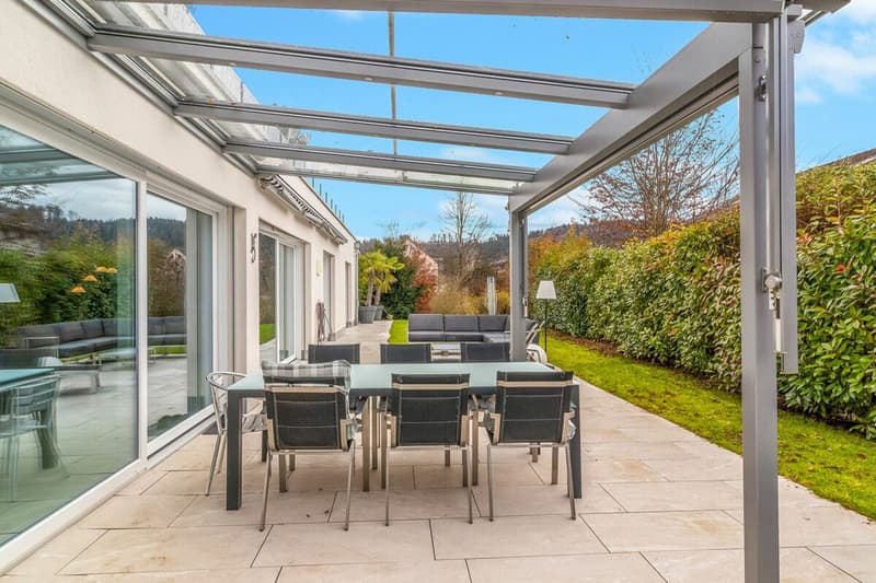Appartement de jardin luxueux avec tous les extras ! (8)