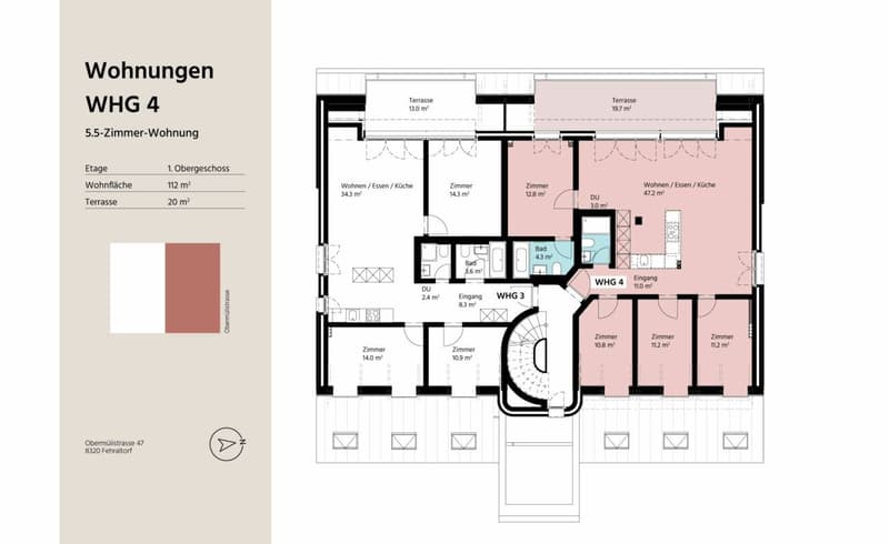 Helle Familienwohnung mit grosser Terrasse (7)