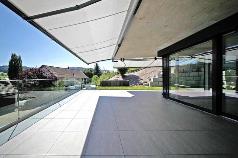 Sunny terrace apartment with a view of the Säntis in a beautiful south-facing location. (11)