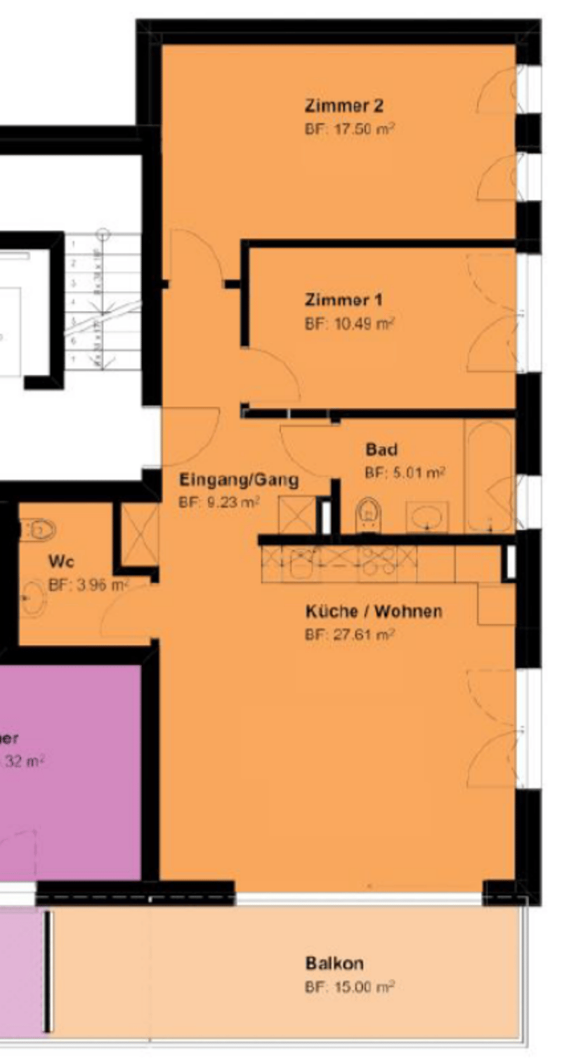 Exklusive 3.5-Zimmer-Wohnung mit grosszügigem Grundriss in Bischofszell per sofort zu vermieten! (10)
