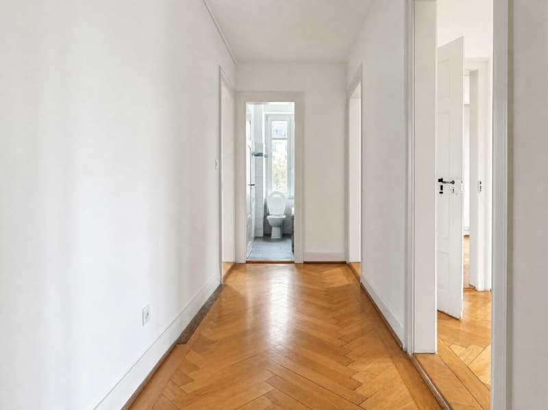 Tolle und sonnige Altbauwohnung mit Charme - Nähe KSW (7)