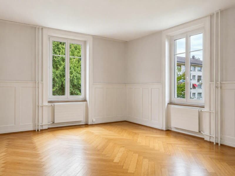 Tolle und sonnige Altbauwohnung mit Charme - Nähe KSW (1)