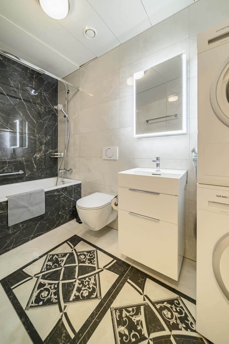 stunning 1,5 Raum Serviced Apartment in der Stadt Zürich (8)
