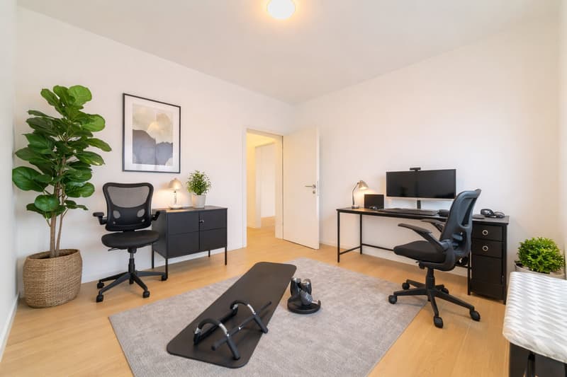 Vita moderna in città incontra tranquillità – appartamento di 4,5 locali appena ristrutturato con balcone a Basilea (25)