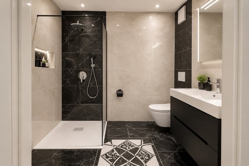 Newly renovated large 4.5 room apartment with connection to a private large park (3)