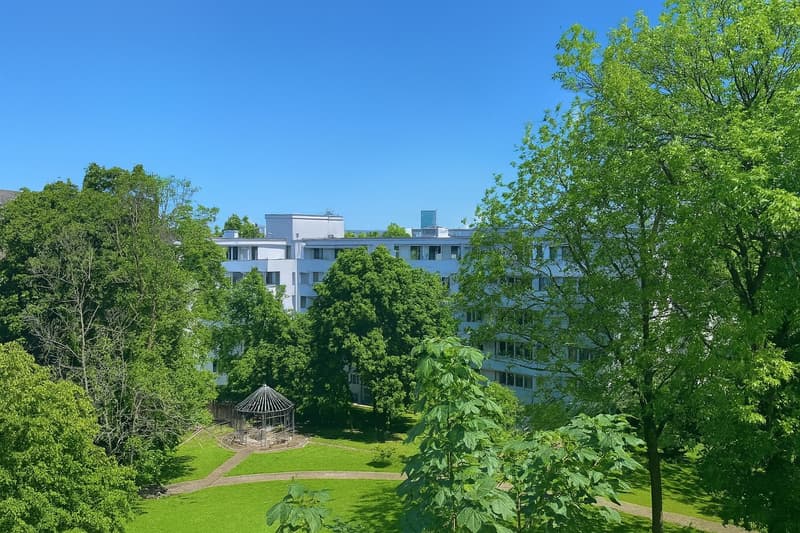 Newly renovated large 4.5 room apartment with connection to a private large park (17)