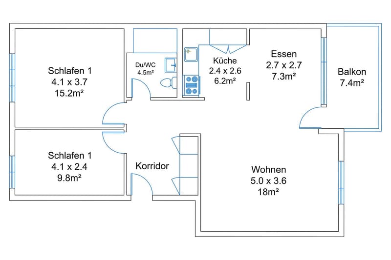 Exklusive 3.5-Zimmer-Luxuswohnung – frisch renoviert & bezugsbereit! (16)