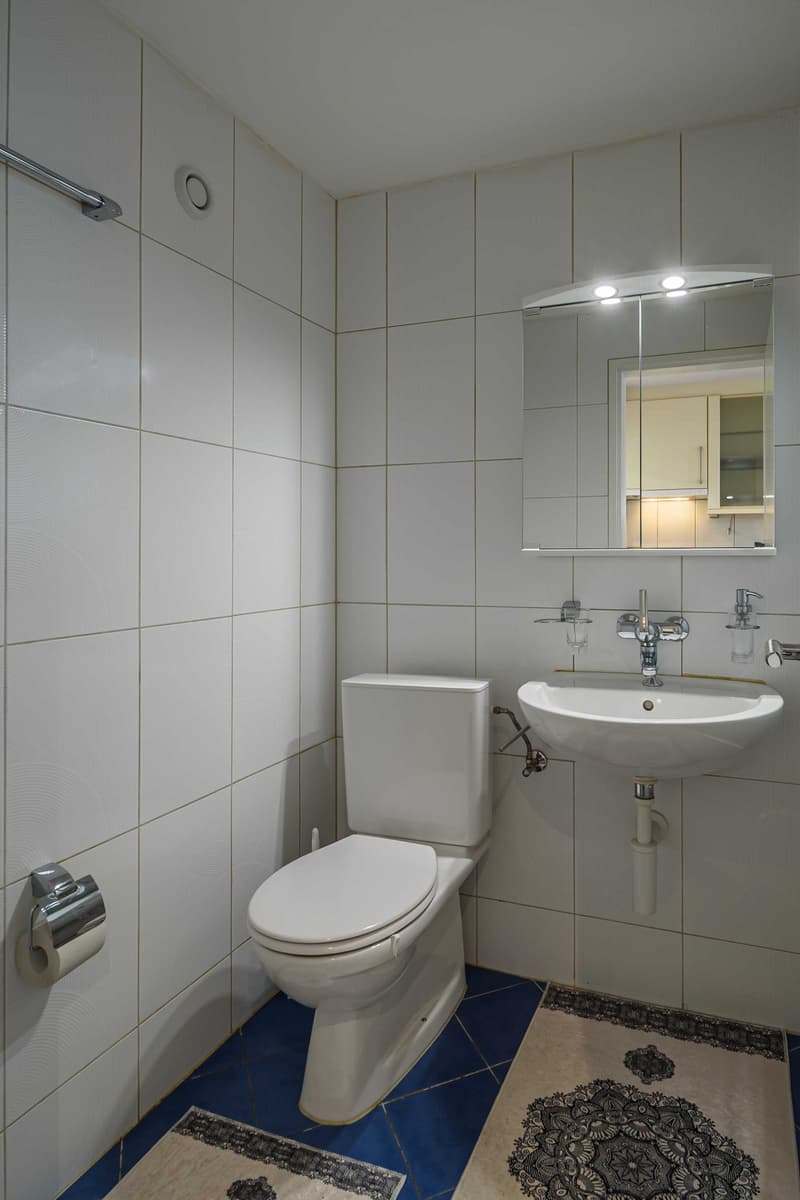 Exklusive 1.5-Zimmer-Wohnung in Zug – Neu renoviert & modern möbliert mit Seesicht. (9)