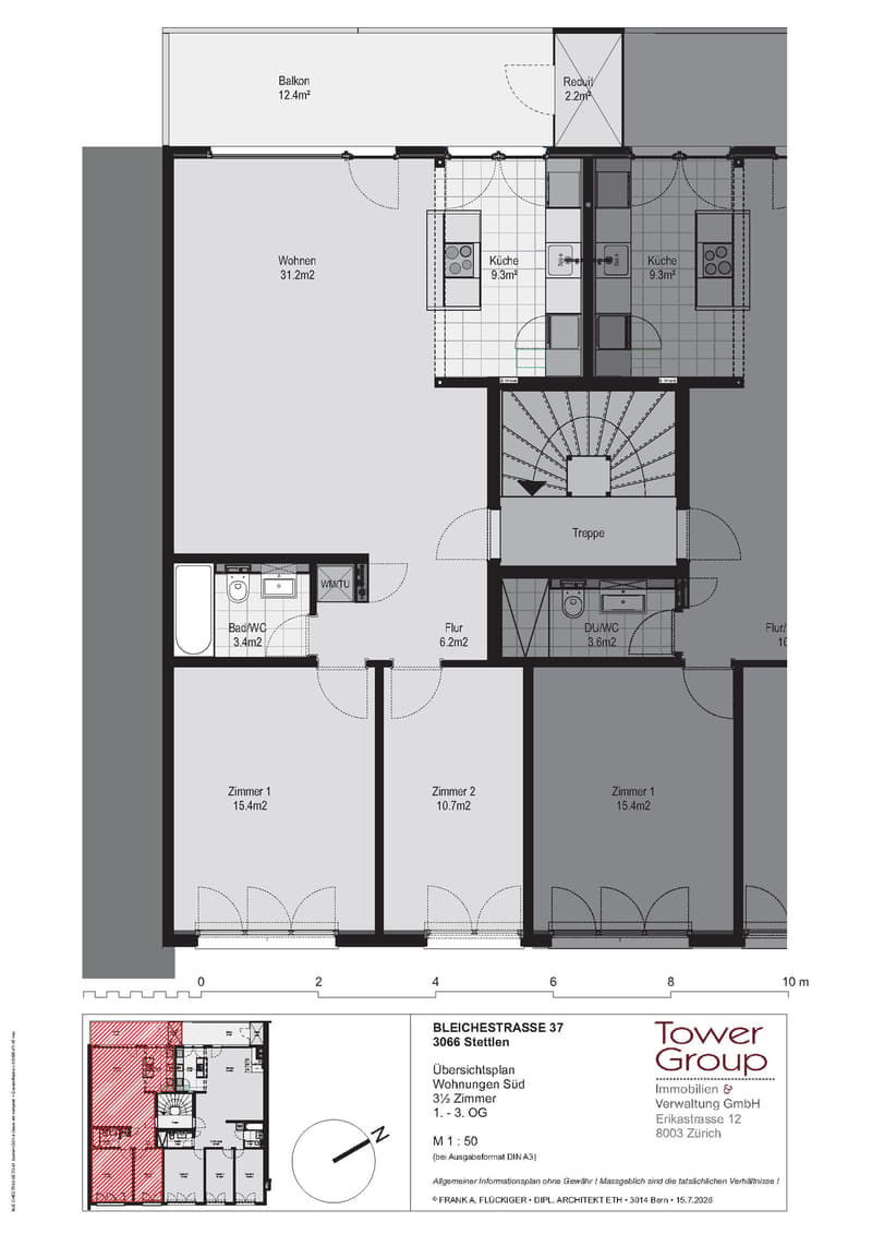 Luxuriöse 3.5-Zimmer-Wohnung für Familien in Toplage mit Ausblick, bis 2 Monate gratis (24)