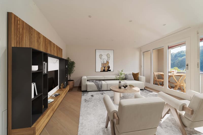 Modernes Stadtleben trifft Ruhe – frisch renovierte 2.5-Zimmer-Wohnung mit Balkon in Basel (14)