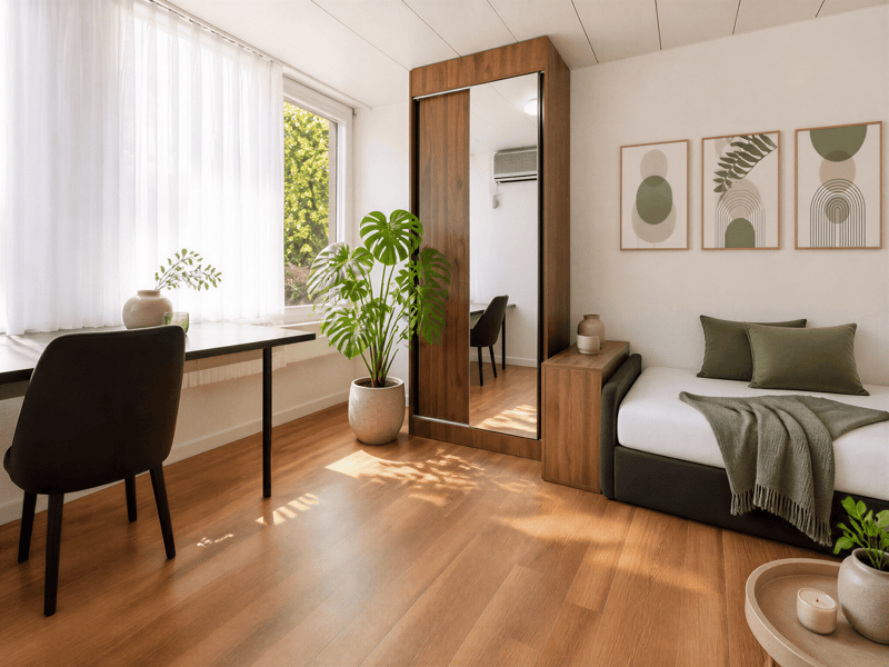 Modernes Einzelzimmer in Wohngemeinschaft – Grosspeterstrasse 21, Basel (4)