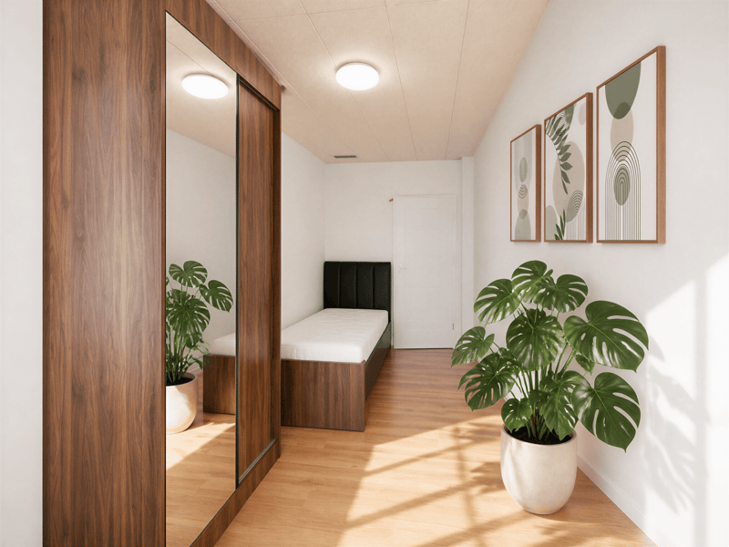Modernes Einzelzimmer in Wohngemeinschaft – Grosspeterstrasse 21, Basel (2)