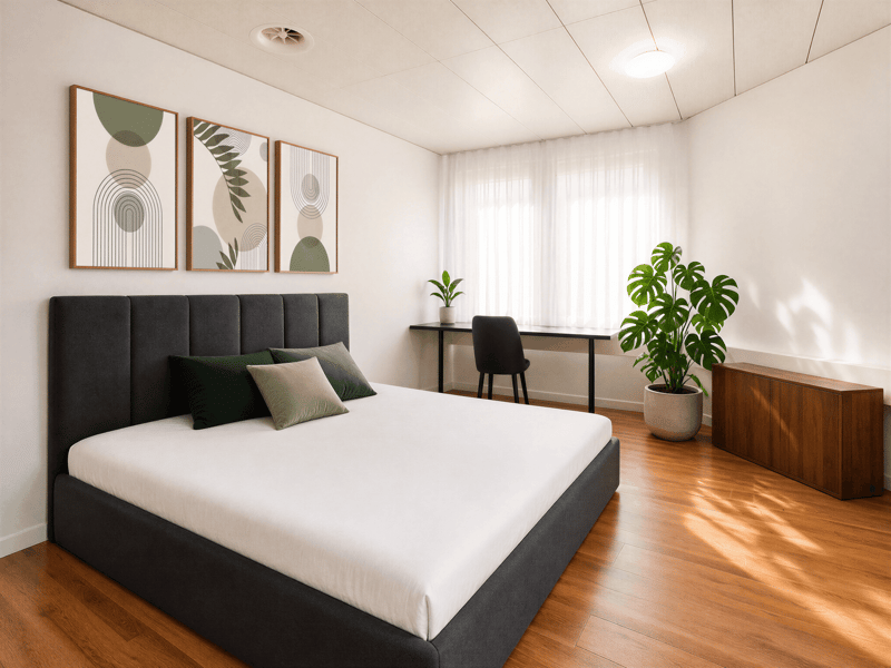 Modernes Einzelzimmer in Wohngemeinschaft – Grosspeterstrasse 21, Basel (10)