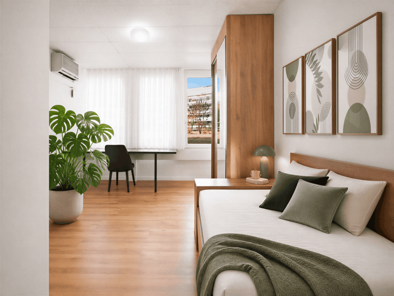 Modernes Einzelzimmer in Wohngemeinschaft – Grosspeterstrasse 21, Basel (3)