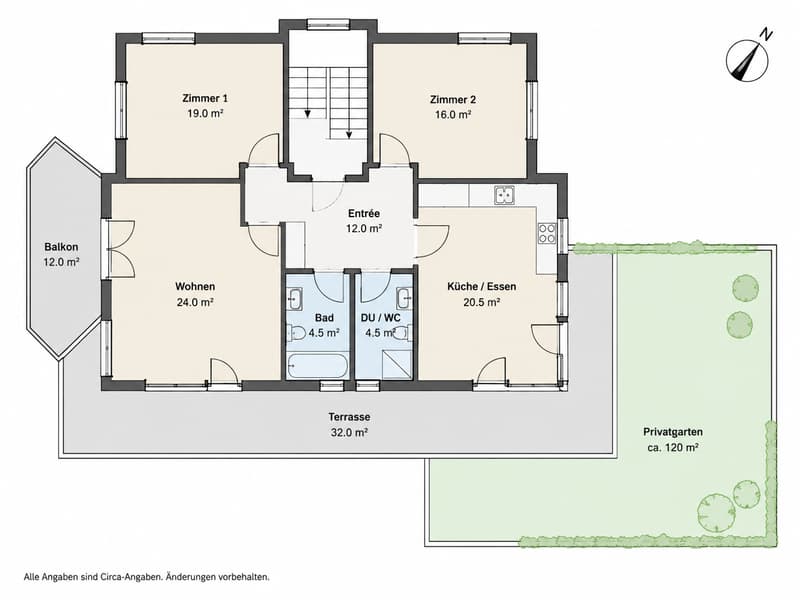 Renovierte 3.5-Zimmer-Wohnung in Basel mit Privatgarten (18)