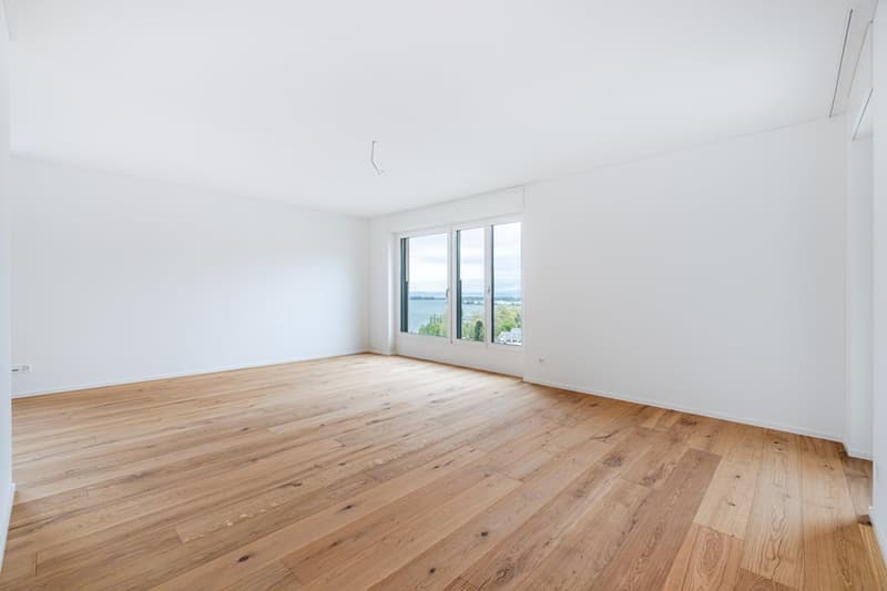Wohnzimmer mit Seesicht