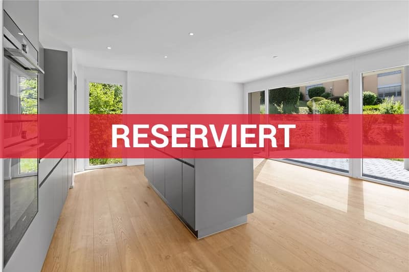 Appartamento di giardino 2 ½ locali, luminoso, moderno e con ampio soggiorno (1)