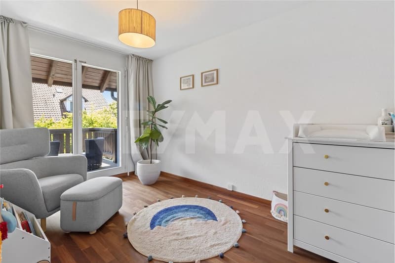 Paradis familial ensoleillé de 5 ½ pièces avec jardin, terrasse et beaucoup d'espace pour se sentir bien (6)