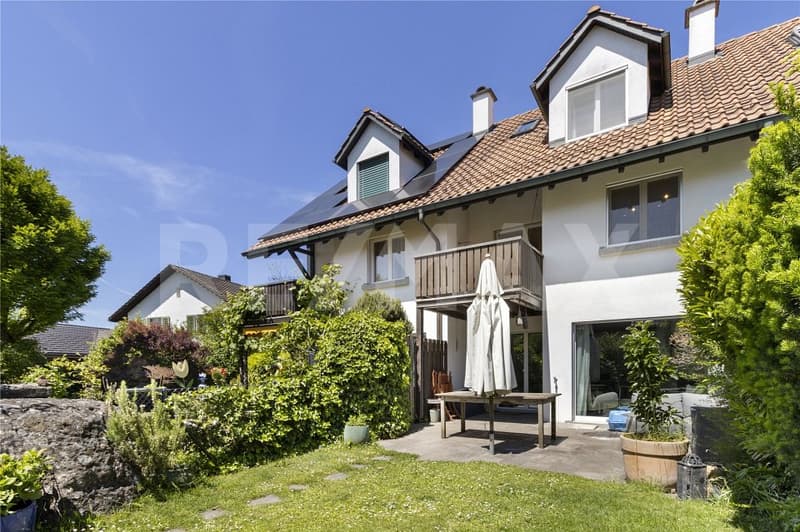 Paradiso familiare soleggiato di 5 ½ locali con giardino, terrazza e molto spazio per sentirsi bene (1)
