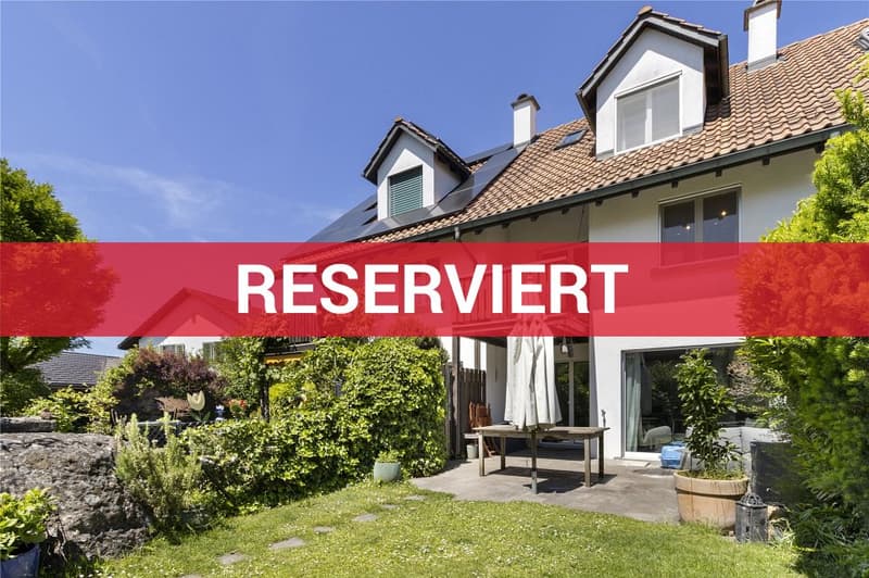 Paradiso familiare soleggiato di 5 ½ locali con giardino, terrazza e molto spazio per stare bene (1)