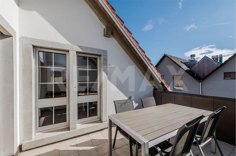 5 ½ ZIMMER ATTIKA-MAISONETTE-WOHNUNG MIT TERRASSE (9)